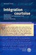 Cover: Int&eacute;gration courtoise - Universit&auml;tsverlag Winter