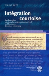 Enlarge image Cover: Intégration courtoise - Universitätsverlag Winter