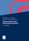 Cover: Steueroptimierter Unternehmenskauf - Springer Gabler