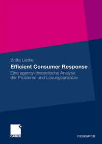 Enlarge image Cover: Efficient Consumer Response - Springer Gabler