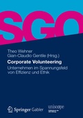 Cover: Corporate Volunteering - Springer Gabler