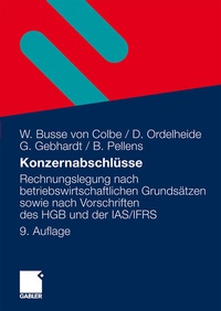 Abbildung von: Konzernabschlüsse - Springer Gabler