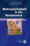 Cover: Mehrsprachigkeit in der Renaissance - Universit&auml;tsverlag Winter