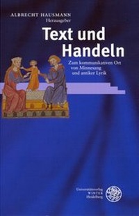 Enlarge image Cover: Text und Handeln - Universitätsverlag Winter
