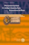 Cover: Personennamen in s&uuml;dgermanischen Runeninschriften - Universit&auml;tsverlag Winter