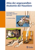 Cover: Atlas der angewandten Anatomie der Haustiere - MVS Medizinverlage Stuttgart
