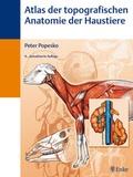 Cover: Atlas der topographischen Anatomie der Haustiere (einb&auml;ndig) - Enke