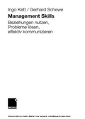 Cover: Management Skills - Springer Gabler
