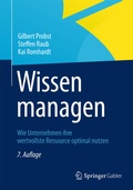 Cover: Wissen managen - Springer Gabler