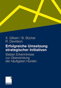 Abbildung von: Erfolgreiche Umsetzung strategischer Initiativen - Springer Gabler