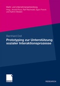 Cover: Prototyping zur Unterst&uuml;tzung sozialer Interaktionsprozesse - Springer Gabler