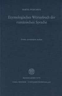 Abbildung von: Etymologisches Wörterbuch der rumänischen Sprache - Universitätsverlag Winter