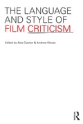 Cover: The Language and Style of Film Criticism - Routledge