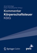 Cover: Kommentar K&ouml;rperschaftsteuer KStG - Springer Gabler