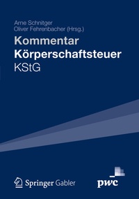 Abbildung von: Kommentar Körperschaftsteuer KStG - Springer Gabler