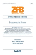 Cover: Entrepreneurial Finance - Springer Gabler