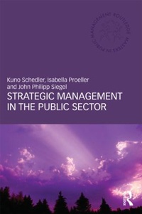 Enlarge image Cover: Strategic Management in the Public Sector - Routledge