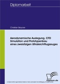 Cover: Aerodynamische Auslegung, CFD Simulation und Prototypenbau eines zweisitzigen Ultraleichtflugzeuges - diplom.de