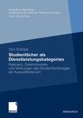 Cover: Studienf&auml;cher als Dienstleistungskategorien - Springer Gabler