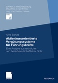 Cover: Aktienkursorientierte Verg&uuml;tungssysteme f&uuml;r F&uuml;hrungskr&auml;fte - Springer Gabler