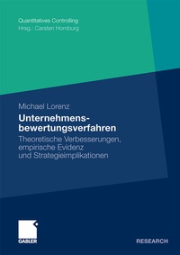 Abbildung von: Unternehmensbewertungsverfahren - Springer Gabler