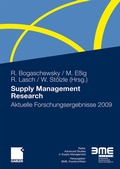 Cover: Supply Management Research - Springer Gabler