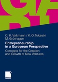 Cover: Entrepreneurship in a European Perspective - Springer Gabler