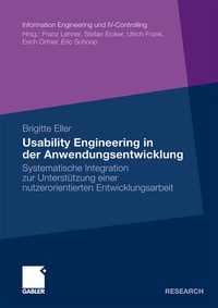 Abbildung von: Usability Engineering in der Anwendungsentwicklung - Springer Gabler