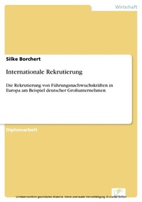 Bild vergrößern Bild: Internationale Rekrutierung - diplom.de