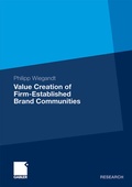Cover: Value Creation of Firm-Established Brand Communities - Springer Gabler