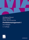 Cover: Portfoliomanagement I - Springer Gabler