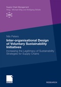 Cover: Inter-organisational Design of Voluntary Sustainability Initiatives - Springer Gabler