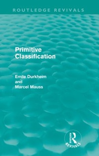 Enlarge image Cover: Primitive Classification (Routledge Revivals) - Routledge