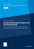 Cover: Kundenbindungsmanagement im Einzelhandel - Springer Gabler