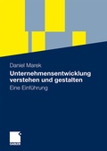Cover: Unternehmensentwicklung verstehen und gestalten - Springer Gabler