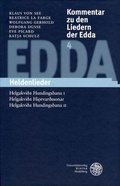 Cover: Kommentar zu den Liedern der Edda / Heldenlieder - Universit&auml;tsverlag Winter