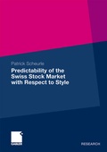 Cover: Predictability of the Swiss Stock Market with Respect to Style - Springer Gabler