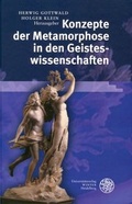 Cover: Konzepte der Metamorphose in den Geisteswissenschaften - Universit&auml;tsverlag Winter