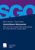 Cover: Unsichtbare Netzwerke - Springer Gabler