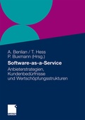 Cover: Software-as-a-Service - Springer Gabler
