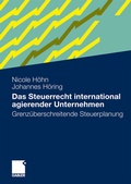 Cover: Das Steuerrecht international agierender Unternehmen - Springer Gabler