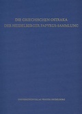 Cover: Die griechischen Ostraka der Heidelberger Papyrus-Sammlung - Universit&auml;tsverlag Winter