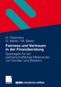Cover: Fairness und Vertrauen in der Finanzberatung - Springer Gabler