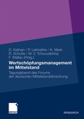 Cover: Wertsch&ouml;pfungsmanagement im Mittelstand - Springer Gabler