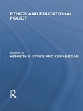 Cover: Ethics and Educational Policy (International Library of the Philosophy of Education Volume 21) - Routledge