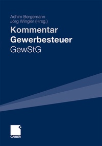 Abbildung von: Gewerbesteuer - GewStG - Springer Gabler