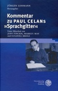 Cover: Kommentar zu Paul Celans 'Sprachgitter' - Universit&auml;tsverlag Winter