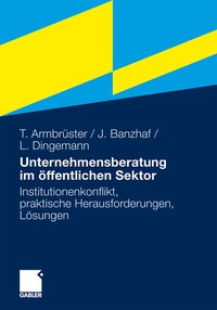 Abbildung von: Unternehmensberatung im öffentlichen Sektor - Springer Gabler