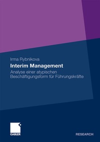 Enlarge image Cover: Interim Management - Springer Gabler