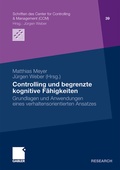 Cover: Controlling und begrenzte kognitive F&auml;higkeiten - Springer Gabler